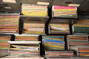 image of drawers full of files - file shredding for Lenox, Massachusetts